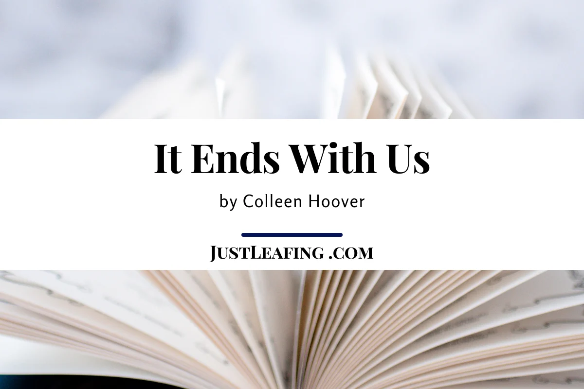 It Ends with Us by Colleen Hoover, Paperback